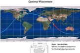 This NASA chart depicts a potential disposal orbit for the International Space Station, a path that would send the huge orbiting complex plunging into Earth's atmosphere to crash into a remote ocean waters.