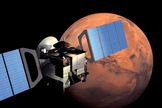 Europe’s Mars Express is circling the red planet, geared to detect gases within the martian atmosphere.