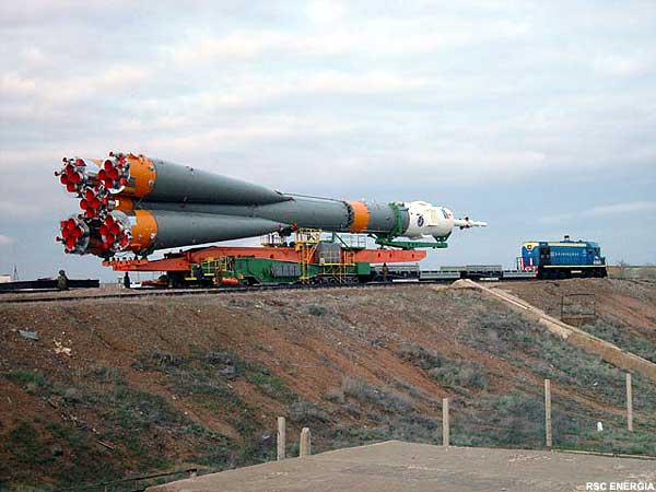 Rolling Out to Launch Pad