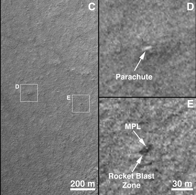 Mars Polar Lander: Clues From the Crash Site
