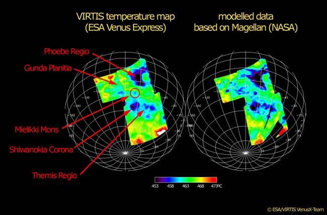 New: Hot Map of Venus