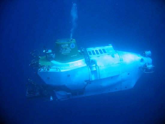 Built as the world's first deep-ocean submersible, Alvin has made more than 4,200 dives and can reach 63 percent of the global ocean floor (reaching depths of 14,764 feet/4,500 meters).