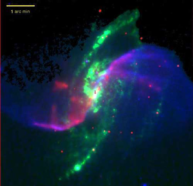 Galaxy's Ghostly Arms Finally Explained