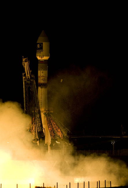Europe's Second Navigation System Test Satellite Blasts Off