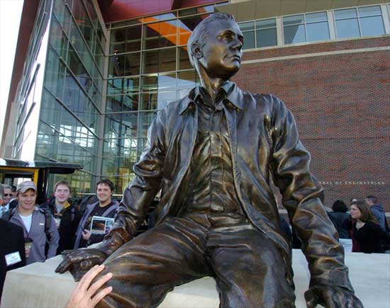 Neil Armstrong Statue at Purdue University