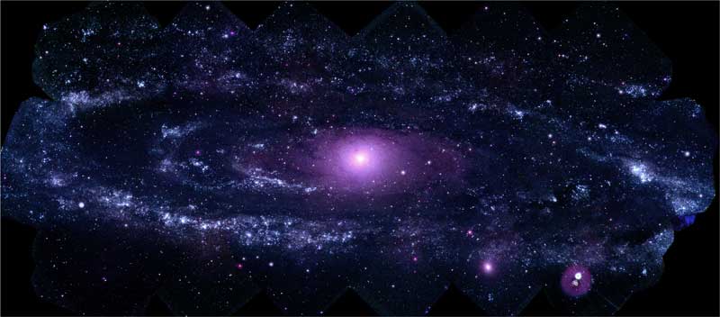 Best UV View Ever of Andromeda Galaxy