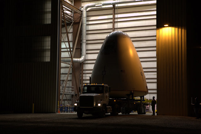 Blue Origin's Goddard Vehicle Rolls Out