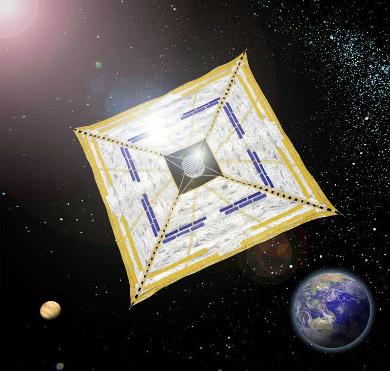 Japanese Solar Sail Headed for Venus and Beyond
