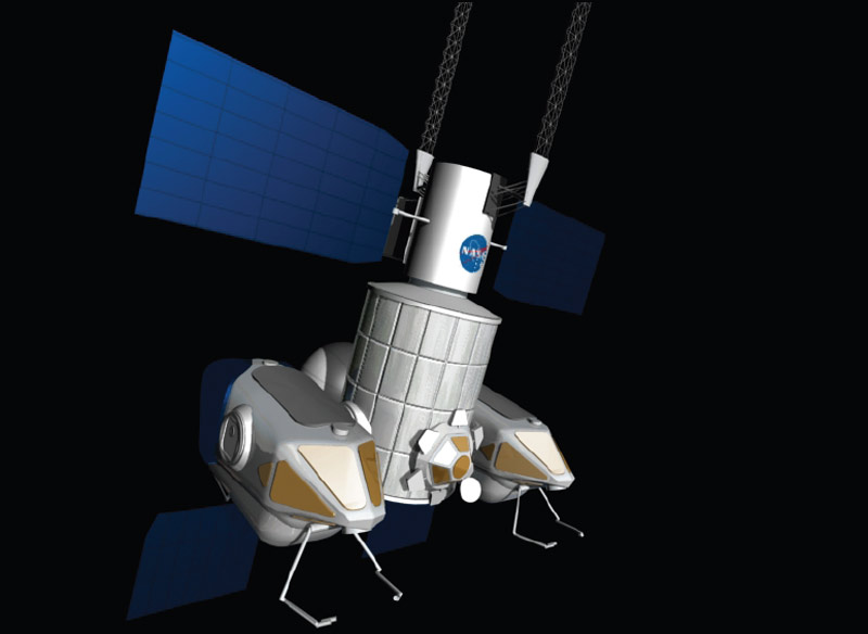 Space Station Recycled for Asteroid Trip?