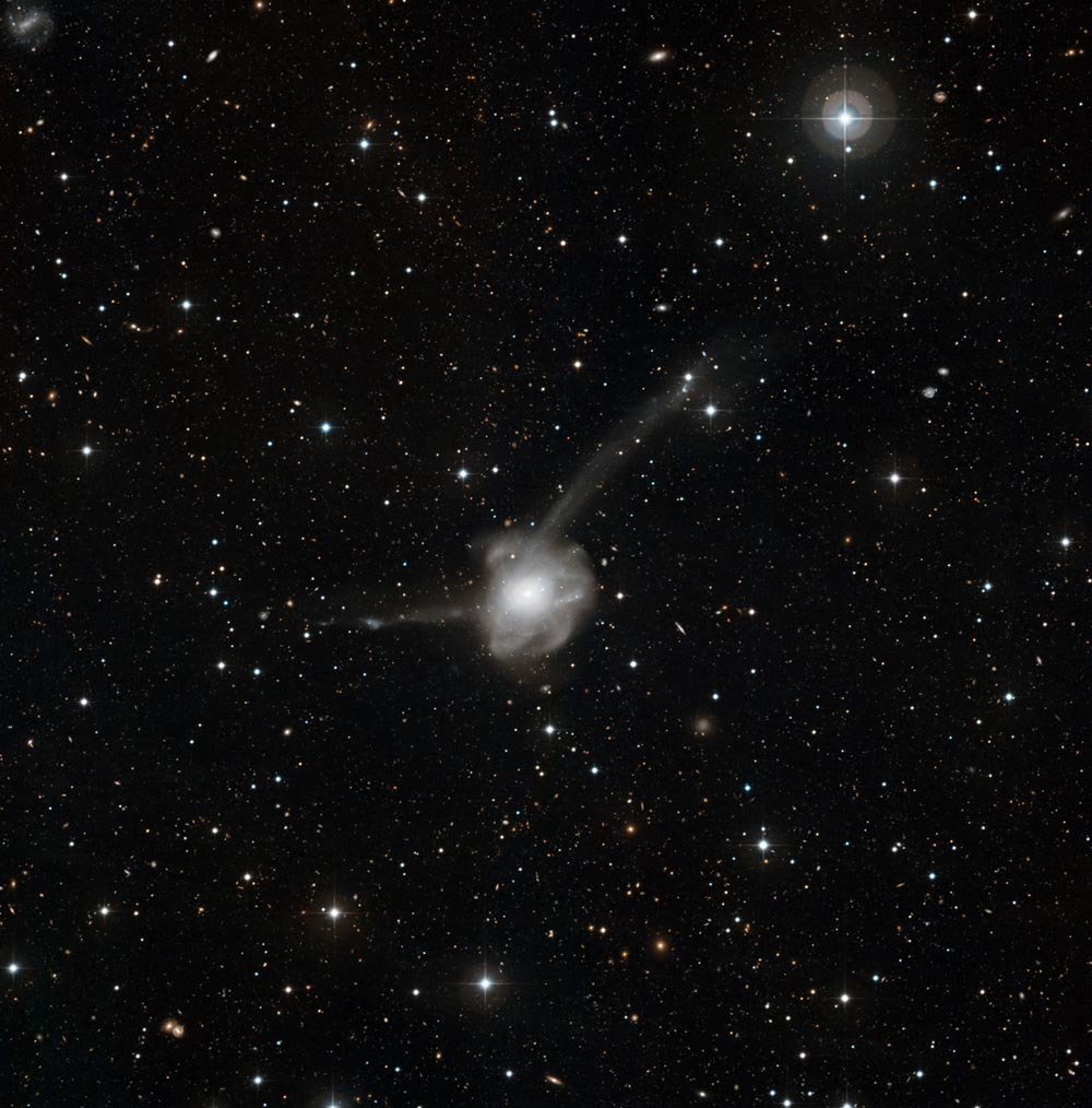 Galaxy Collision May Reveal Insights on Universe's Evolution