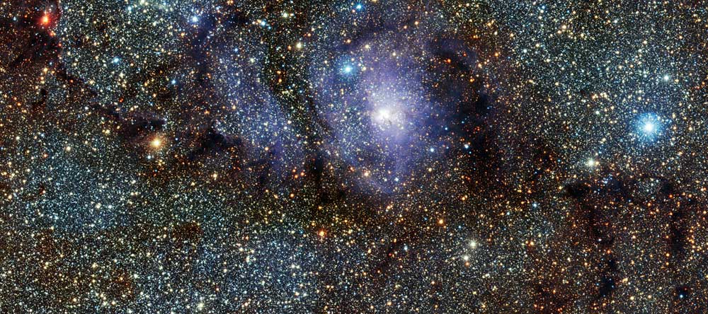 Lagoon Nebula's Stellar Baby Boom Seen in New Photo