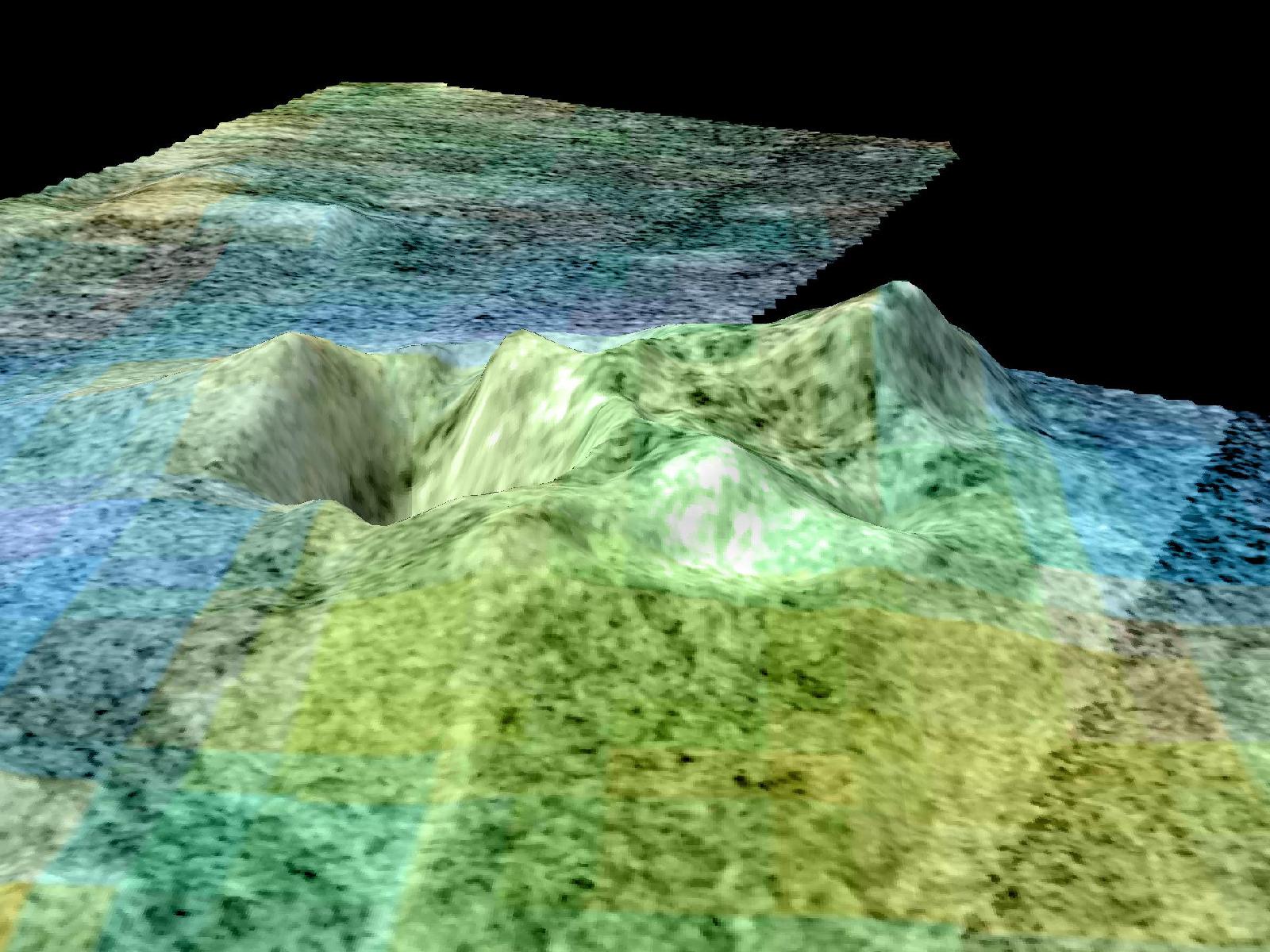 Ice on a Volcano
