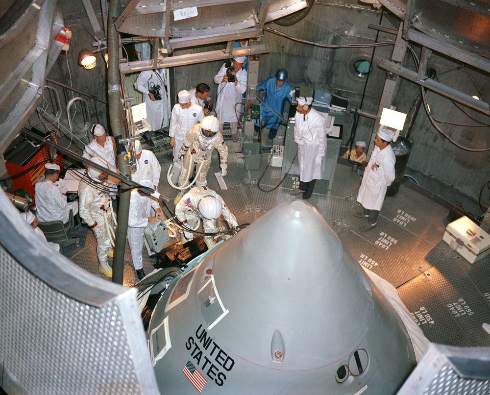 Apollo 1 Astronauts Training