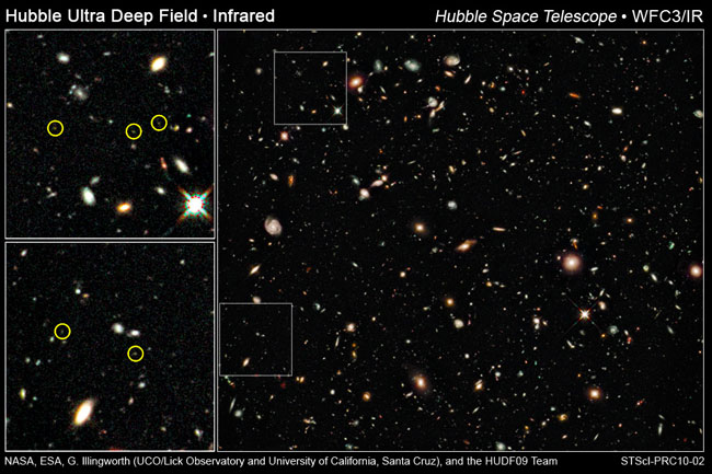 Farthest Galaxies Yet
