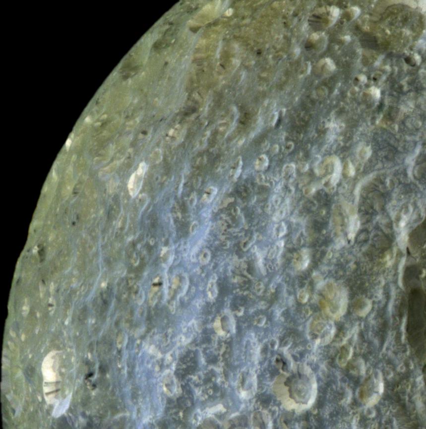 Streaked Craters of Mimas