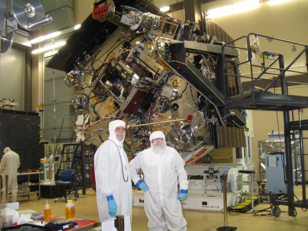 The Juno Spacecraft Clean Room