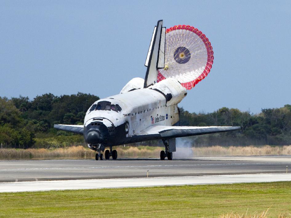 Discovery Comes Home