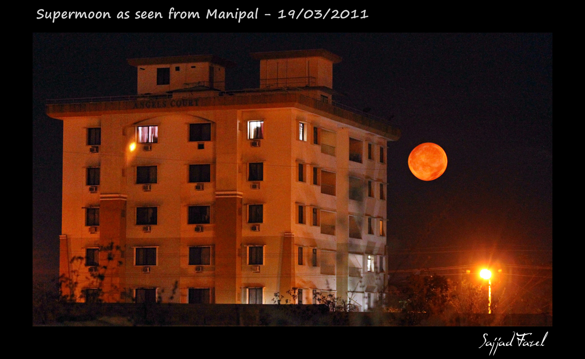 Supermoon Over India