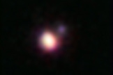 This image of the brown dwarf binary CFBDSIR 1458+10 was obtained using the Laser Guide Star (LGS) Adaptive Optics system on the Keck II Telescope in Hawaii.This is the coolest pair of brown dwarfs found so far—the colder and dimmer of the two components is a candidate for the brown dwarf with the lowest temperature ever found.