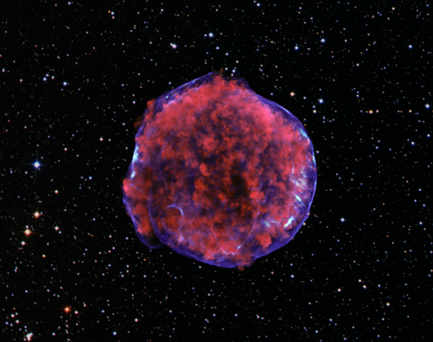 X-ray Stripes in Tycho Supernova