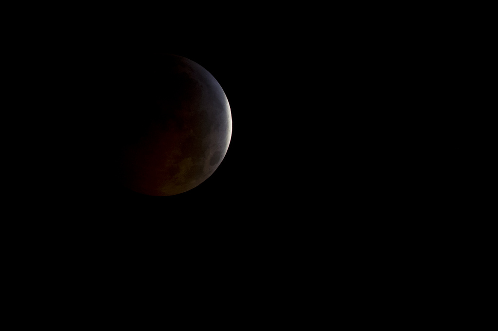 Almost Complete 2010 Total Lunar Eclipse of U.S. Capital