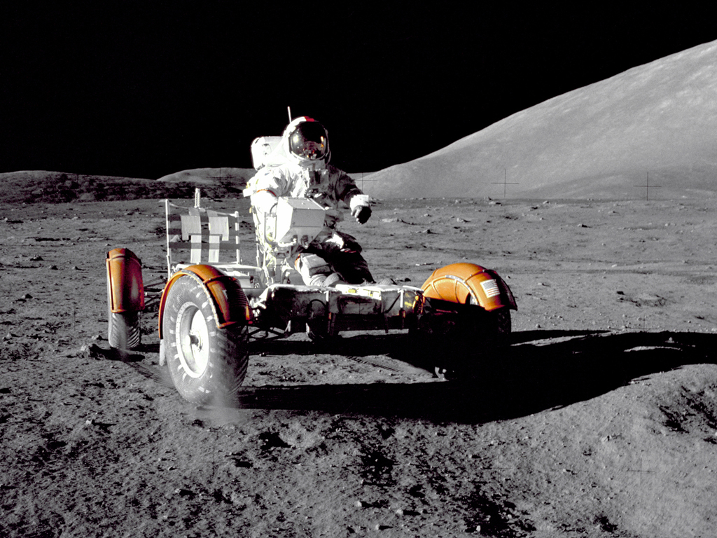 Apollo 17 Lunar Rover Drive