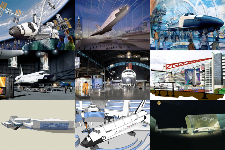 Space Shuttle Display Concepts