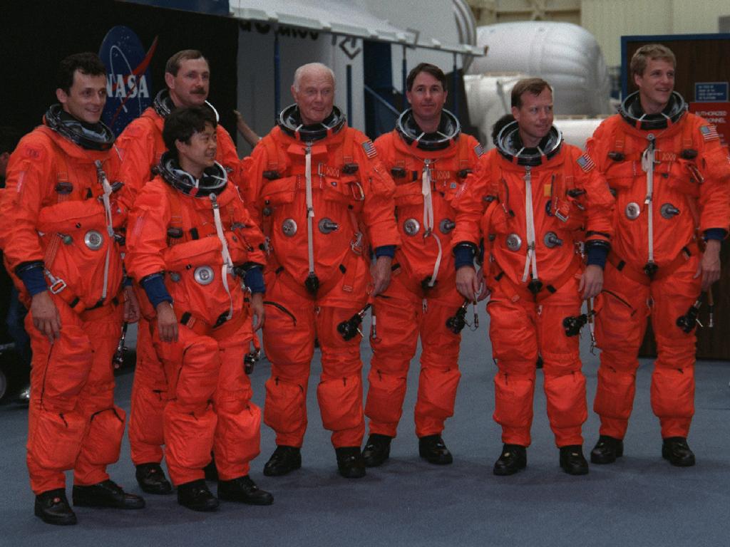 John Glenn, Oldest Astronaut