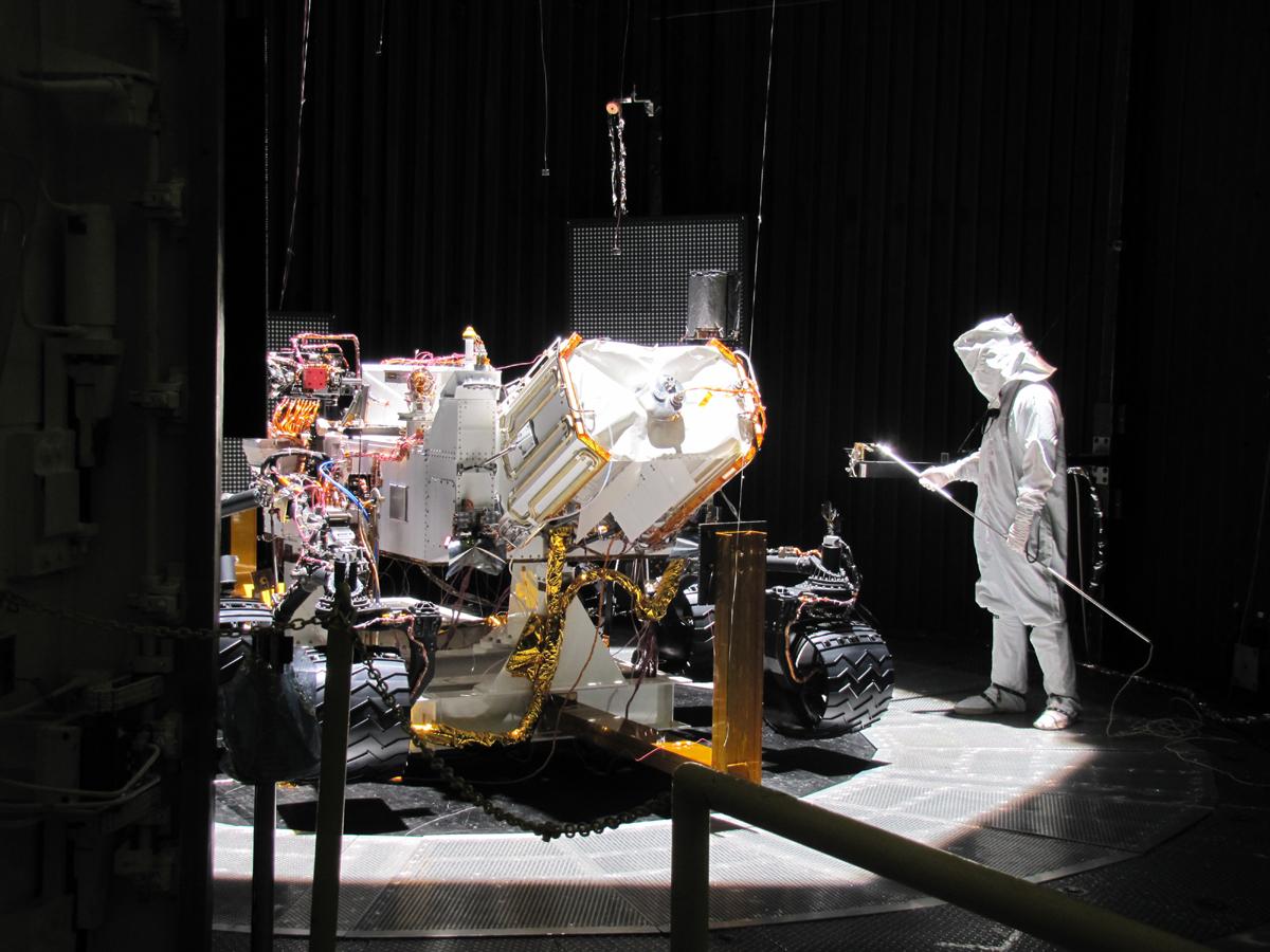 Testing the Mars Science Laboratory Rover, Curiosity