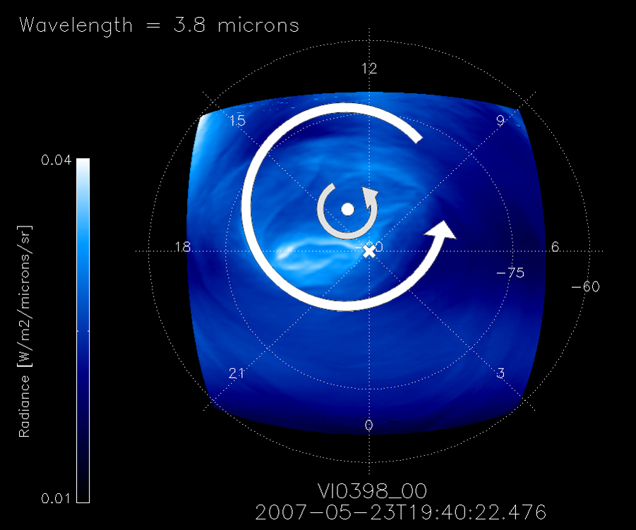 Polar Region of Venus