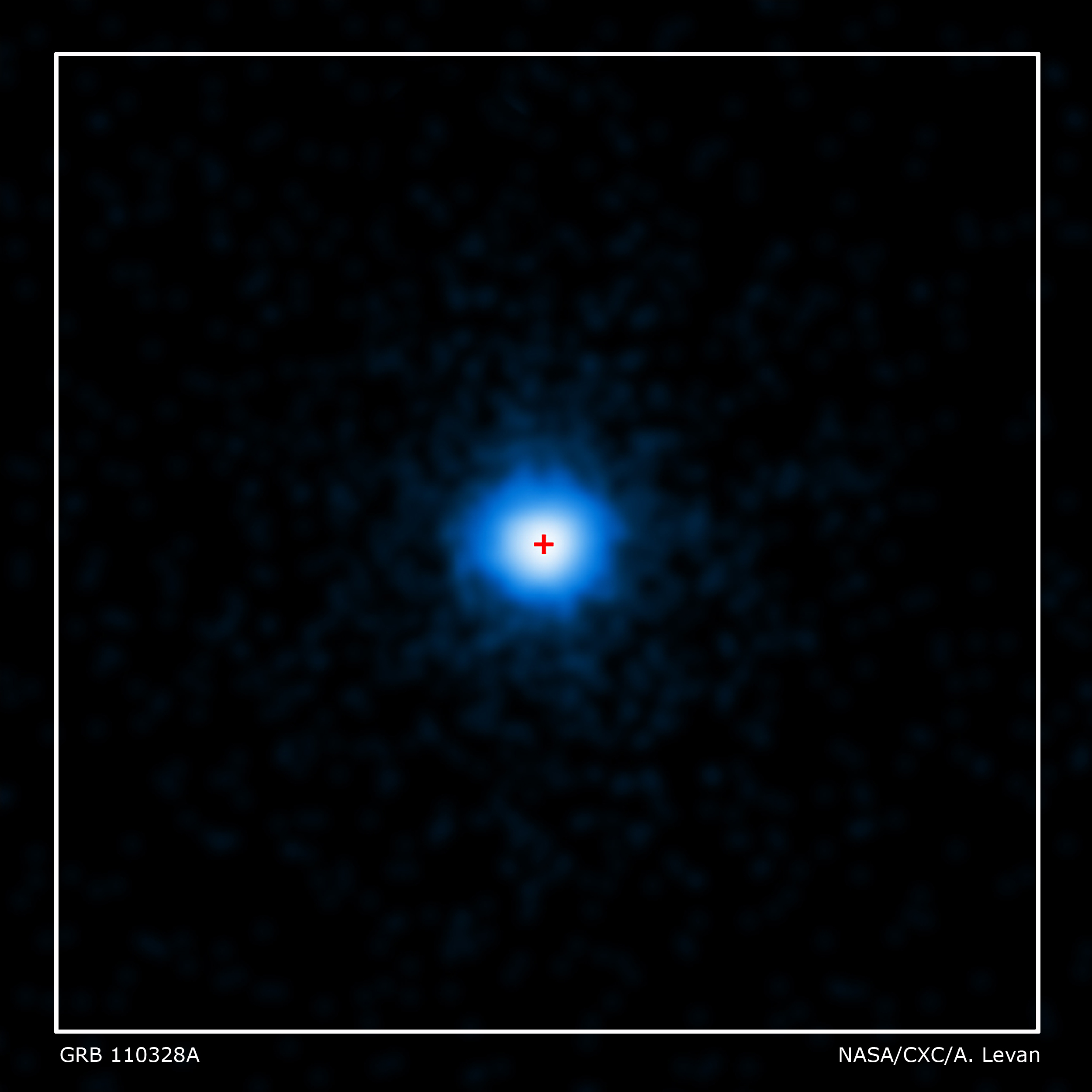 Four-hour Chandra exposure of GRB 110328A on April 4