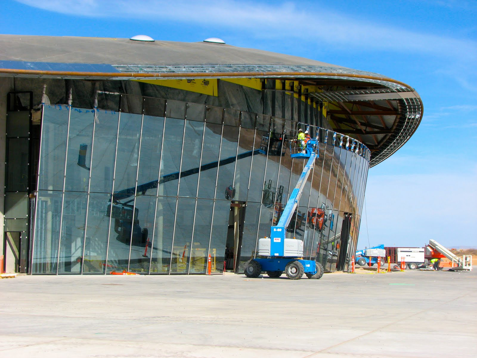 Spaceport America Terminal Nears Completion