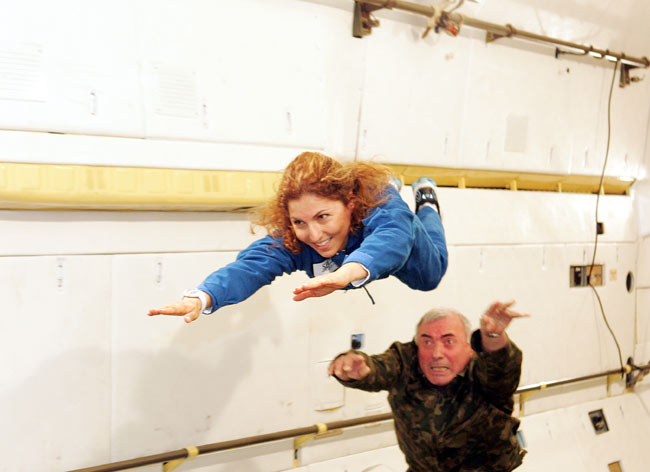 The First Female Space Tourist