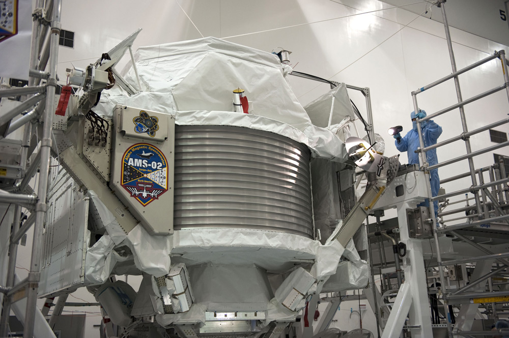 Packing Up the Alpha Magnetic Spectrometer
