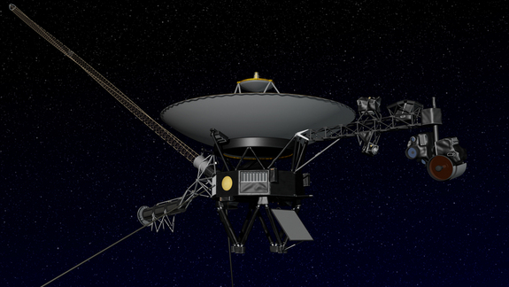 Artist's concept of NASA's Voyager spacecraft.