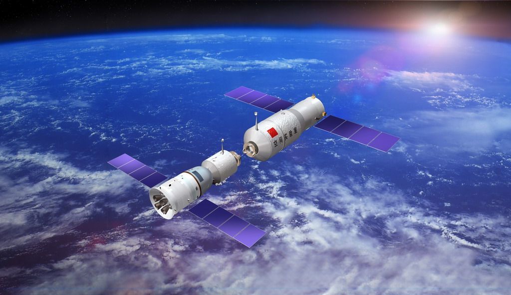 China Space Station Docking Vision