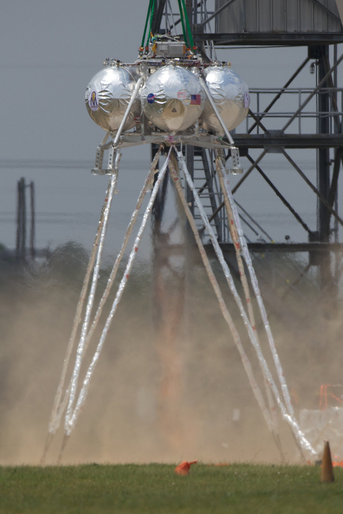 Second Morpheus Engine Firing Test
