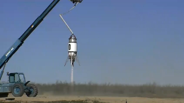 Masten Space System's Xaero Launch Vehicle