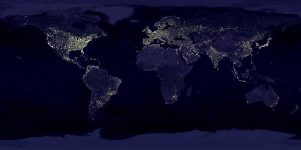 Light Pollution in 1995