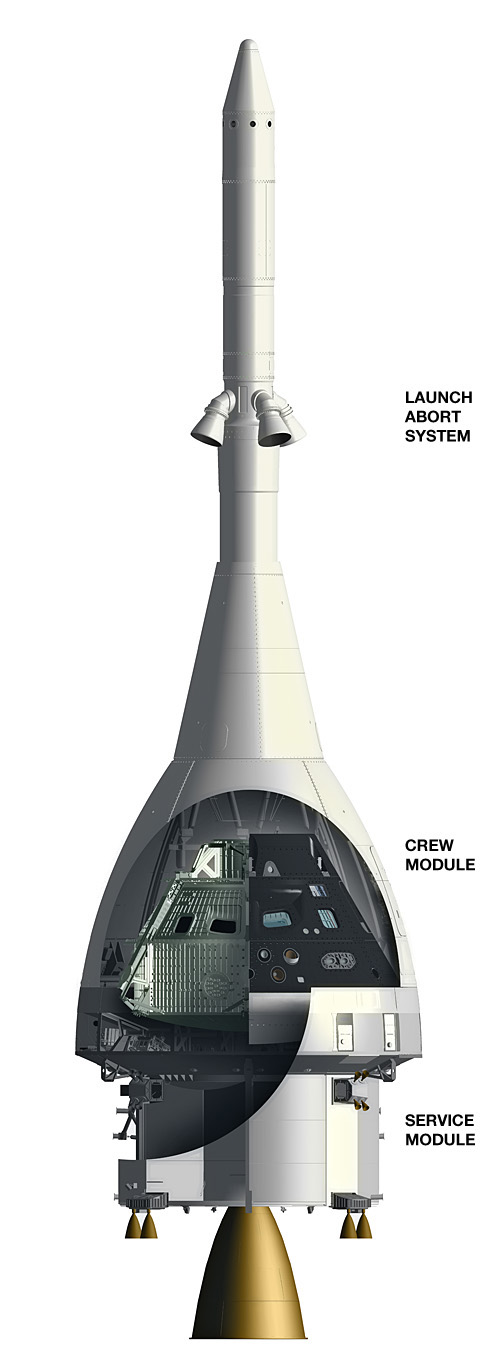 Cutaway: NASA's Multi Purpose Crew Vehicle