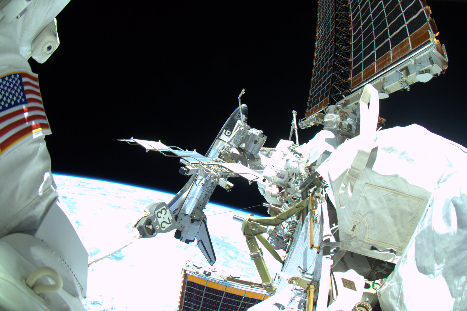 Stars and Stripes and Spacewalks