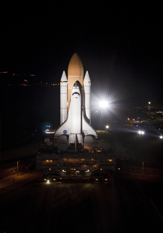 Atlantis Illuminated by Xenon Lights