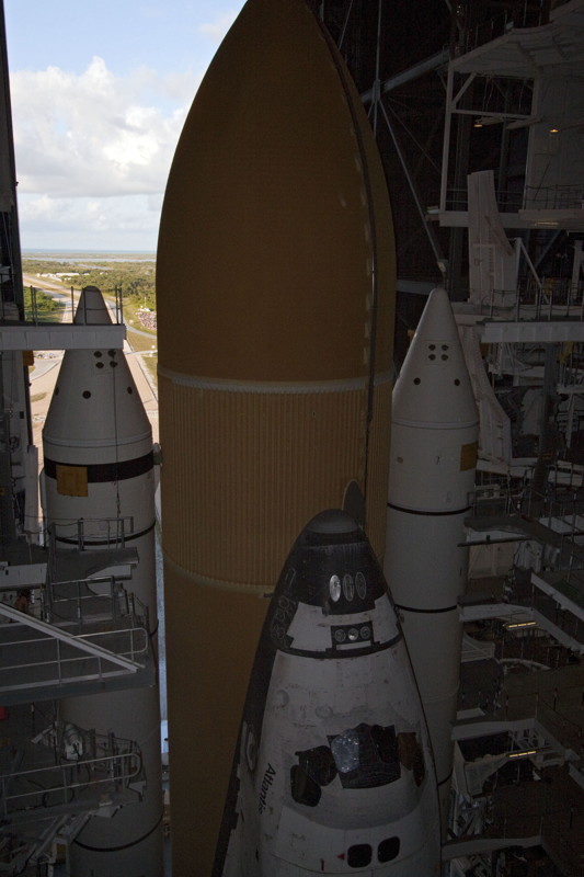 The Top of Atlantis During Rollout
