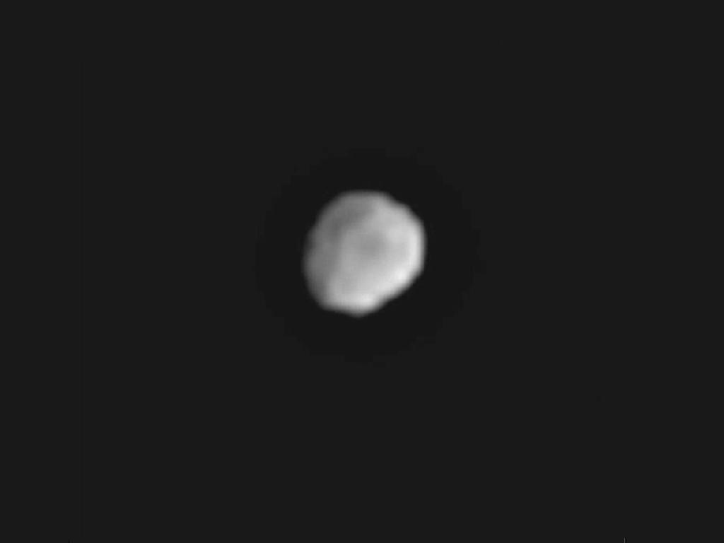 Asteroid Vesta photo by Dawn spacecraft, June 1, 2011