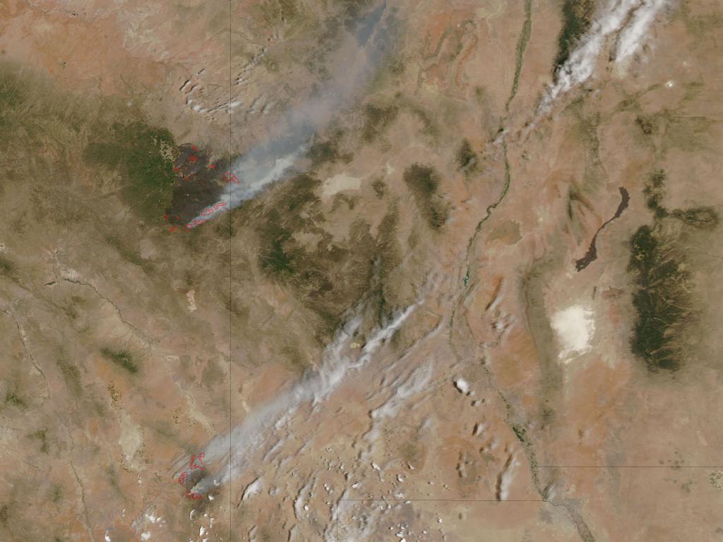 Wallow North and Horseshoe Two Fires