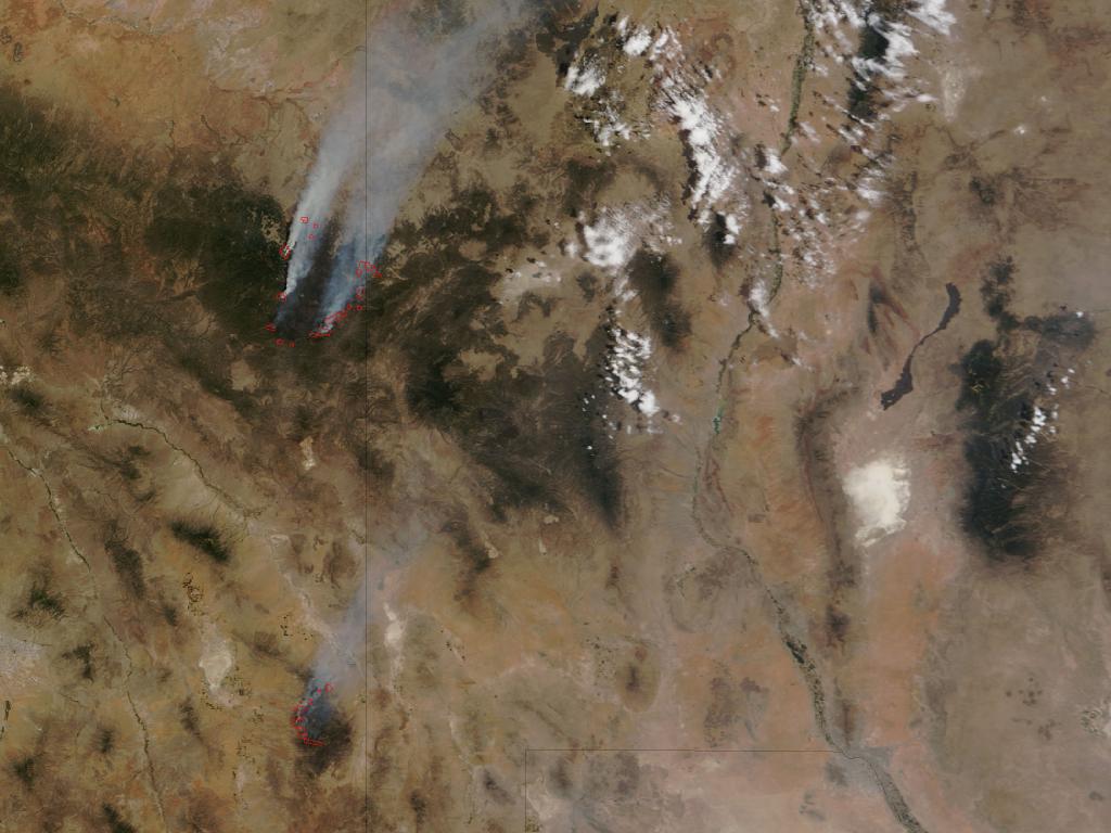 Wallow North and Horseshoe Two Fires