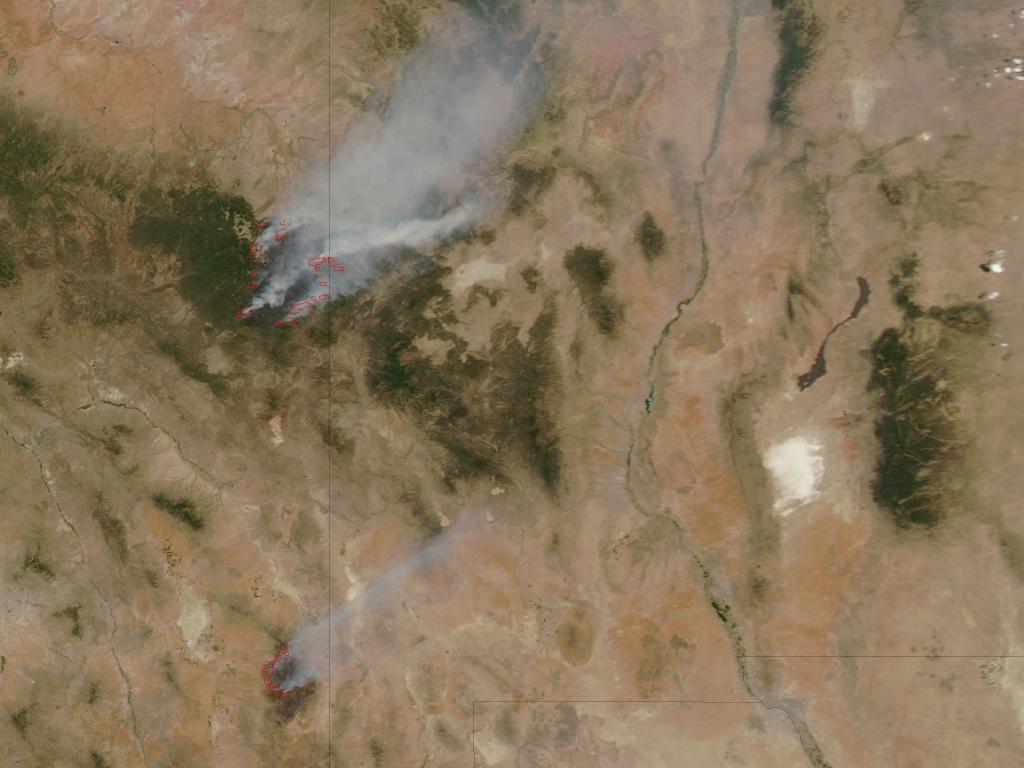 Wallow North and Horseshoe Two Fires