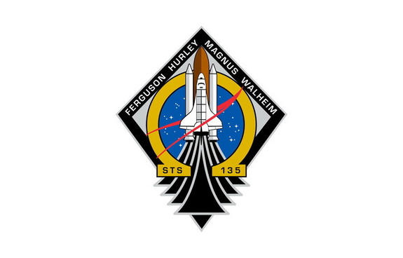 STS-135 patch.