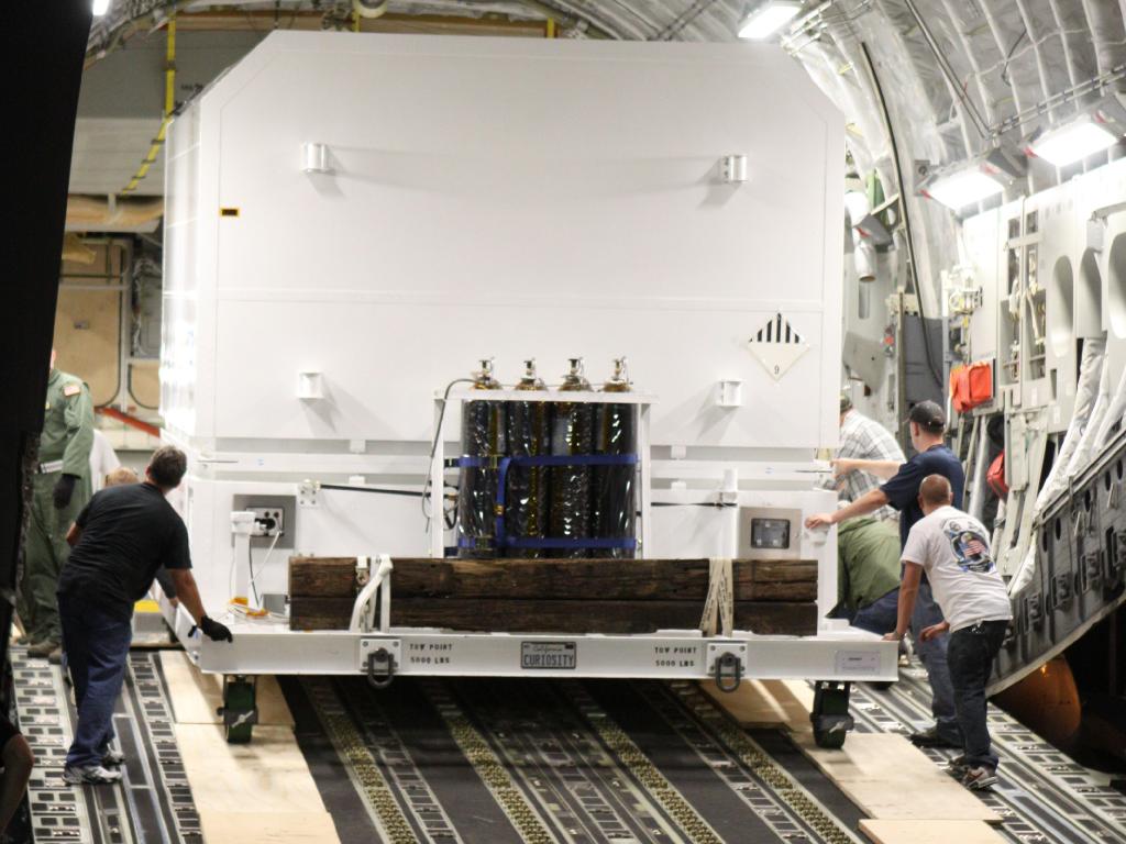 NASA Mars Rover Curiosity Lands in Florida