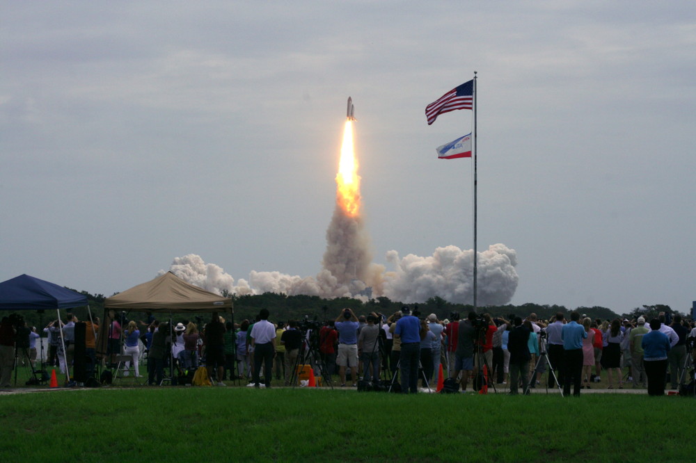 Watching Atlantis Launch